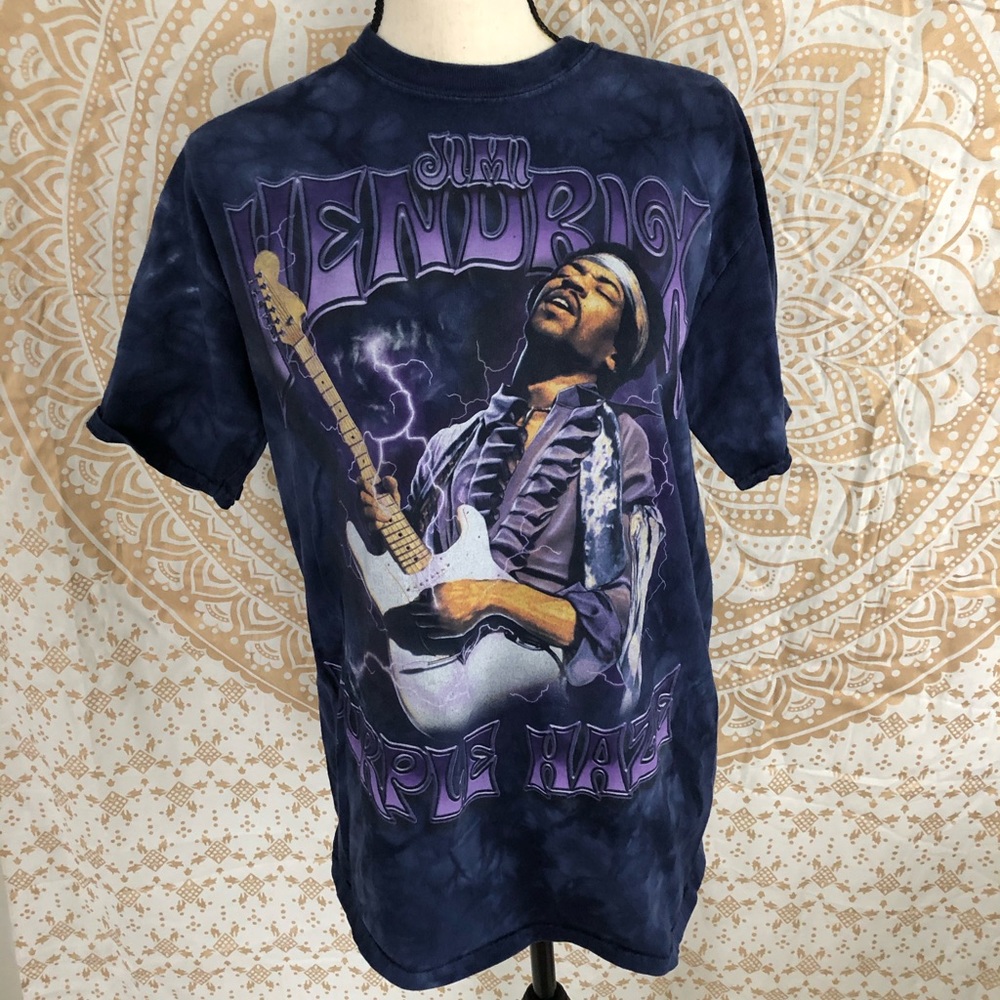 Jimi Hendrix Tee shirt vintage Tie Dye